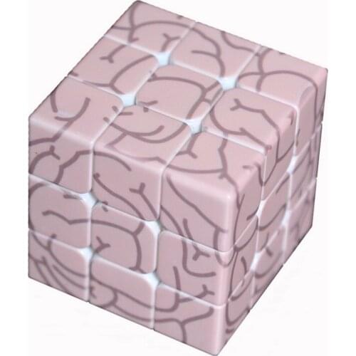Magic Cube Magnetique Anti Anxiety Toys UV Printing Brain Puzzle Cube Early Intellectual Development Screw Racing Speed Cubes