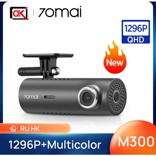 New Arrival 70mai Dash Cam M300 Car DVR WIFI Wireless Connect 1296P Night Vision for 24hours Parking Mode