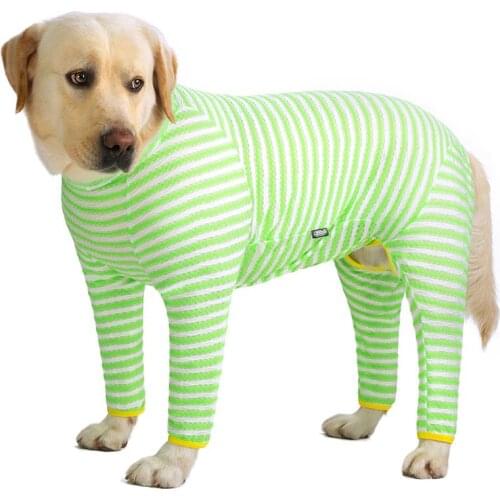 Big Dog Clothes Large Dog Clothing Pajamas Jumpsuit Sleepwear Overalls French Bulldog Husky Golden Retriever Costume Apparel