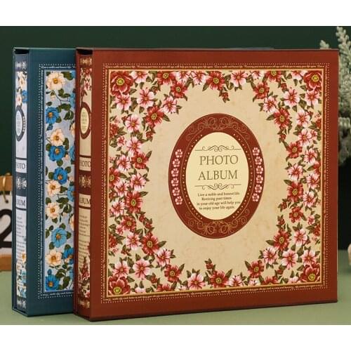 Memory Family Photo Albums Best Friend Book Wedding Gift Retro Photo Albums Large Capacity Portafotos Home Decor DI50XC