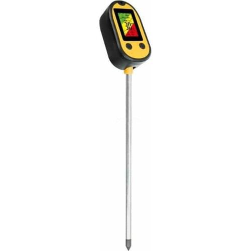 OOTDTY 6 in 1 Soil PH Meter Sunlight PH Tester Garden Flowers Soil Moisture Sensor
