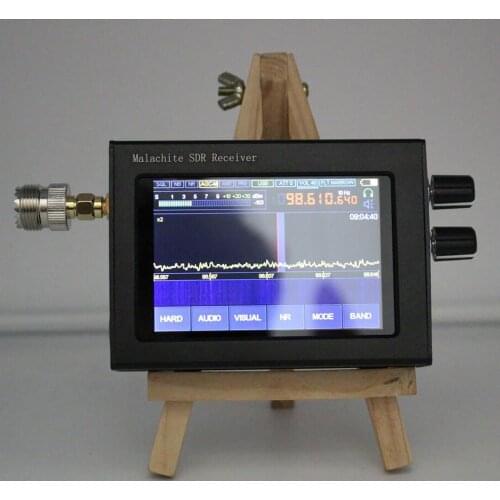 DSP SDR Receiver 50Khz-2GHz Register Code Malachite SDR Radio Malahit Support Online DFU Update Firmware Antenna 3.5inch Screen