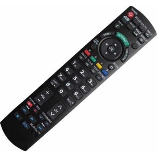 Remote Control For Panasonic TX-L32BL6Y TX-L32E6B TX-L32E6E TX-L32E6Y TX-L32EF62 TX-L32EN63 TX-L32ES61 TX-L32EW6 LCD HDTV TV