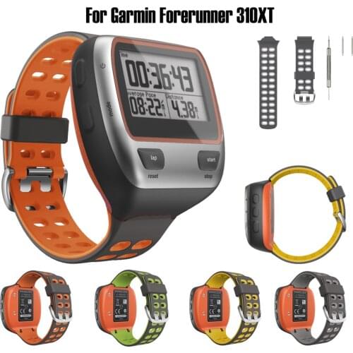 Outdoor Sport Smart WatchBand for Garmin Forerunner 310XT Silicone Strap Watch Bracelet Accessory Replacement Wristband Strap