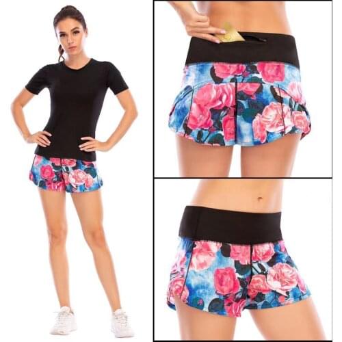 Gym Yoga Shorts Women Quick Drying Training Sports Running Fitness Leggings Short Athletic Workout Clothes