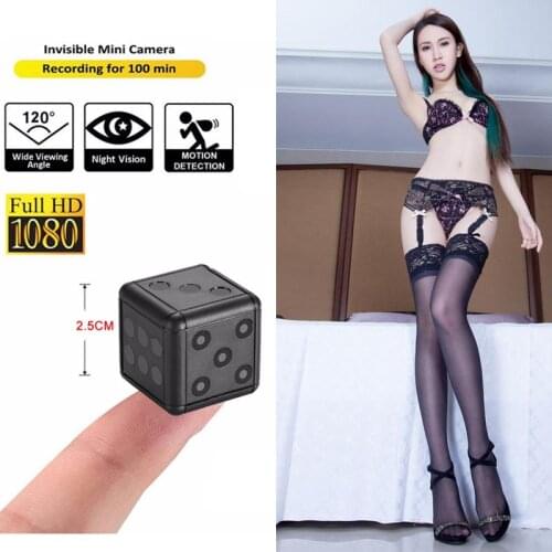 SQ16 Mini Camera 1080P HD Video Recorder Night Detection Micro Camera Keychain 360 Degree Rotation Digital Camera