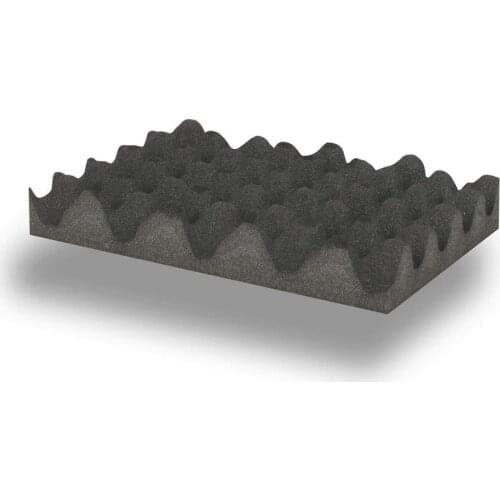 TURKISHFOAM 1001 Acoustic Egg Sponge 50 CM X 50 CM X 30MM Decorative Acoustic Prdocuts Sound Isolation Materials