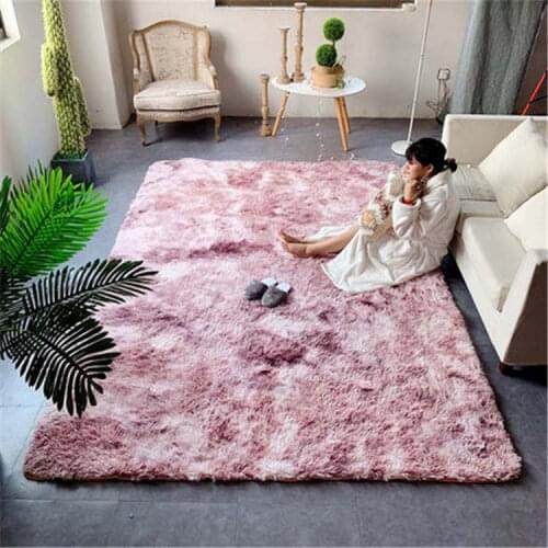 Living Room Carpet Bedroom cotton Rug Ultra Soft Modern Area Rectangle Rugs Shaggy Nursery Rug Home Room Plush Carpet Decor
