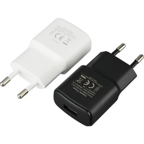 Universal Travel USB Charger EU Plug 5V 1A AC Power Adapter For iPhone Samsung Xiaomi HTC Mobile Phone Wall Fast Chargers 50pcs