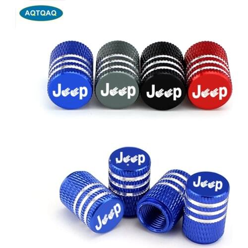 4Pcs/Set Universal Alu-alloy Tire Valve Caps for Car Truck Motorcycle Bicycle Valve Stem Cover Tire Accessorie