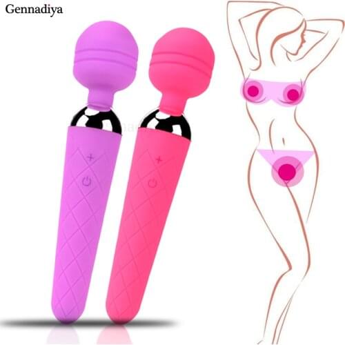 10 frequency vibration Waterproof safe vibromasseur femme USB charging Magic vibrator massager for Women silent body