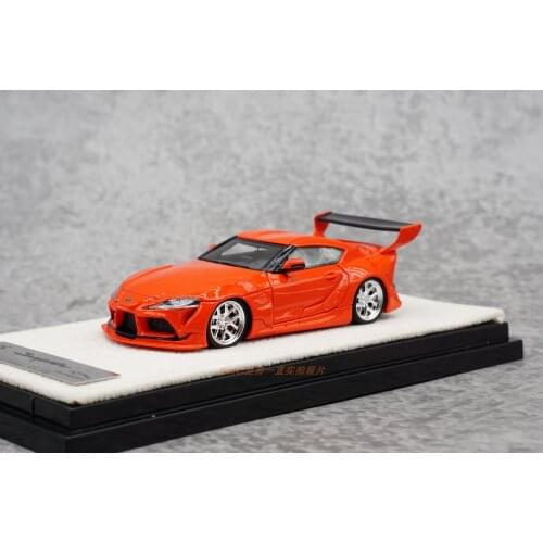 YM Model 1:64 Toyota Supra A90 Resin Diecast Collection of Simulation Alloy Car Model Children Toys