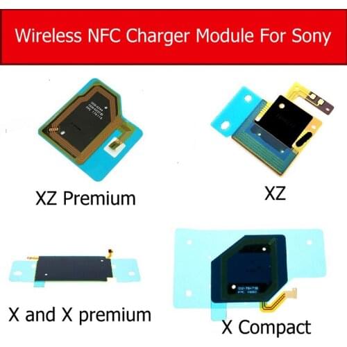 Rear Cover Wireless Charging NFC Antenna Chip For Sony Xperia X/X Premium/X Compact /XZ XZ Premium Charger NFC Antenna Module