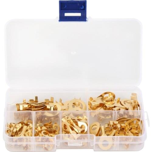 150pcs/set Wire Cable Connector Crimp Terminal Electrical Non-insulated Kit