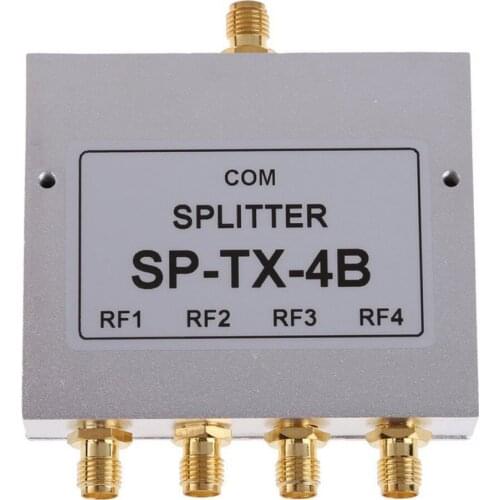 4 Way SMA Female Power Splitter Divider 1500MHz 8000MHz SMA Female 1.5-8Ghz Power Signal Cable Splitter Divider 4Way SMA Divider