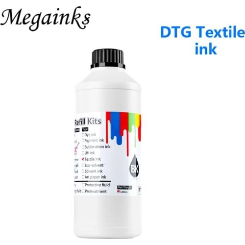 1000ML Digital Textile Ink for Epson DX5 5113 printhead for epson printer
