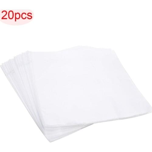 87HA 20PCS Rice Paper Anti Static LP Inner Sleeves Vinyl Record 33 rpm 12" Album