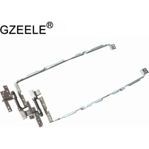 GZEELE laptop accessories New Laptop Lcd Hinges Kit for ASUS X756 X756U X756UX A756 Laptop notebook LCD LED Axis Hinges Loops