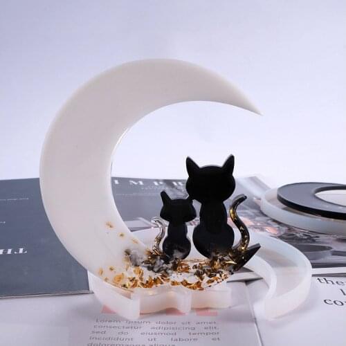 Cat Angel Silicone Mold for Silicone Molds Epoxy Uv Resin Craft Home Decoration Jewelry Making Tools