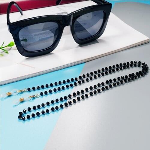 11 Colors Fashion Reading Glasses Chain Retro Beads Eyeglass Sunglasses Spectacle Cord Neck Strap String Mask Chain Eye Wear