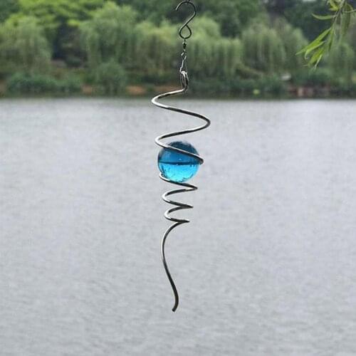 Wind Chime Crystal Ball Ornaments Decorative Pendants Household Decorations for Wall Windows