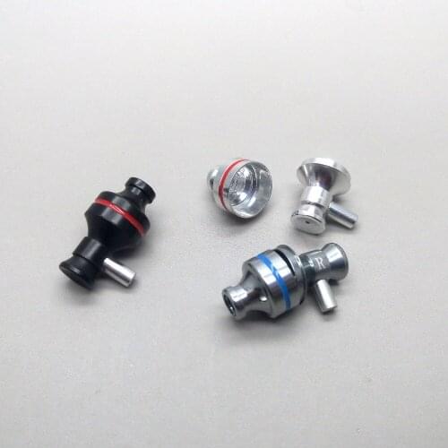 Ear headphones shell 10mm speaker unit used silver/black