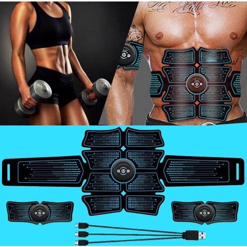 Home Gym EMS Muscle Stimulator ABS Abdominal Belt Electrostimulator Muscular Exercise Hip Trainer Equipment Electrostimulation