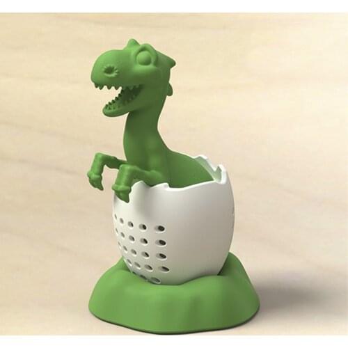 Dinosaur Tea Filter Tea Bag Holder Tea Infuser Loose Leaf Strainer Herbal Reusable Silicone Filter Diffuser Tea Set Accessories