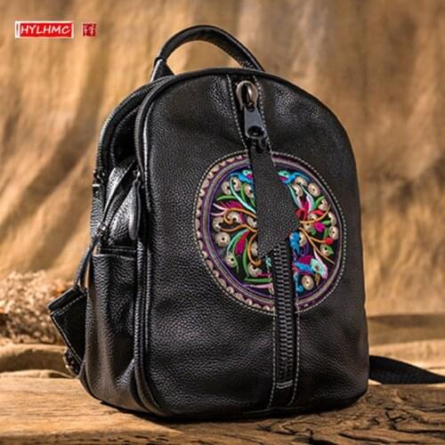 Женские рюкзаки с вышивкой HYLHMC China At AliExpress