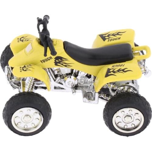 Play Construction Vehicle Toy Pull Back Car Mini Plastic Vehicle - ATV Model
