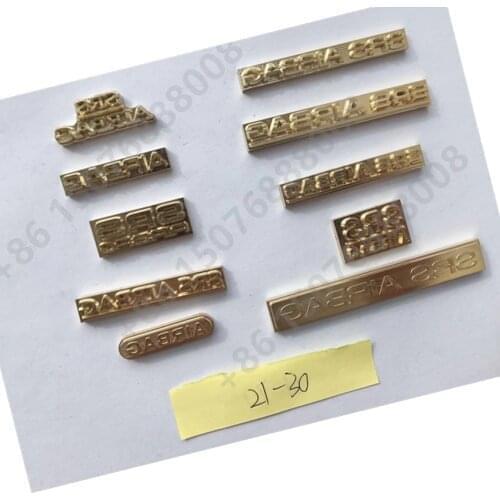 SRS Airbag Brass Mould Dashbaord Repair Car Logo Stamp No.39-57