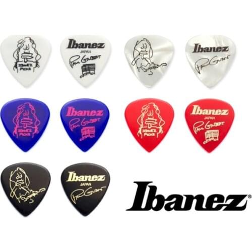 Ibanez Paul Gilbert Blue Signature Pick Plectrum Mediator, Sell by 1 Piece