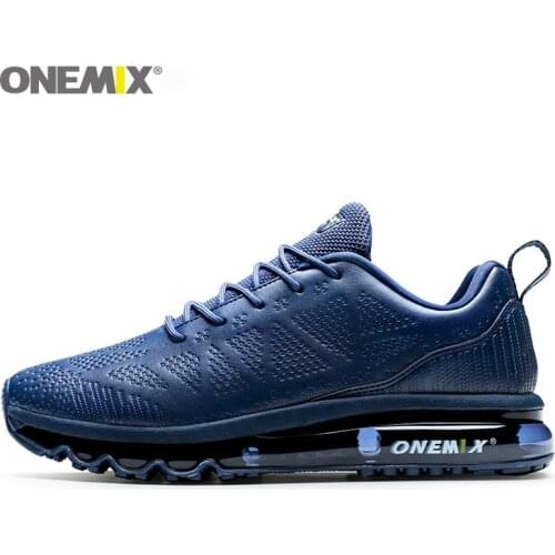 ONEMIX Air Mens Sports Running Shoes cushioning Athletic Trainers Outdoor Walking Sneakers Damping zapatillas hombre Male Trail