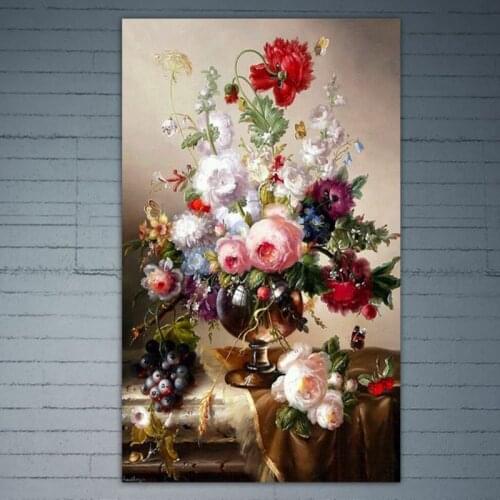 Beautiful Flower DIY 5D Full Drill Diamond Painting Embroidery Cross Stitch Kit Rhinestone Home Decor Craft