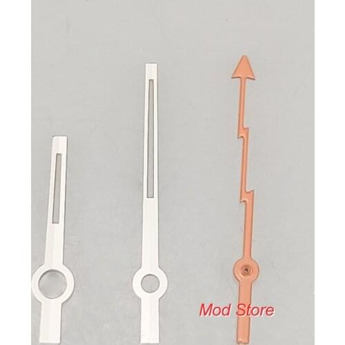 HOT Silver Milgauss Hands Set Blue Lightning Luminous For Miyota8215/8205 DG2813 Mov't Blue Luminous