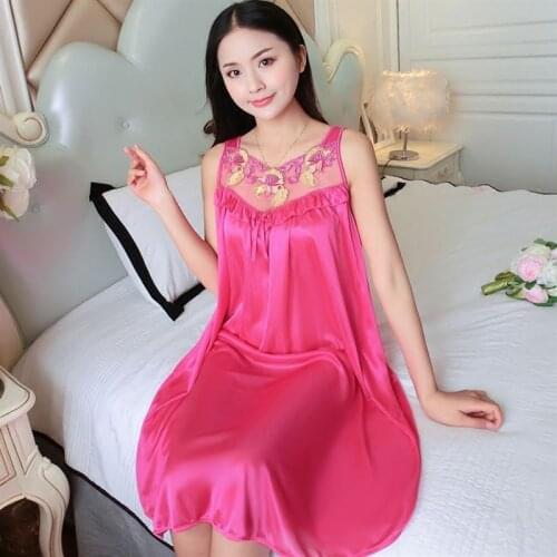 Big Size XXXXL Sexy Spaghetti Strap Chemise Nightgown Summer Women Home Wear Night Dress Lingerie Lace Sleepwear Nightwear