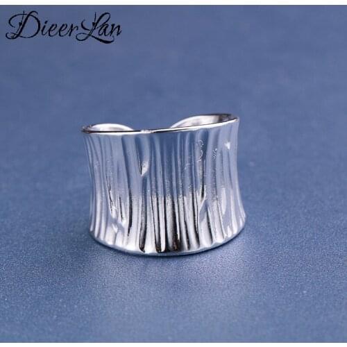 New Charming Open Round Chains Ring for Women Vintage Boho Party Rings Gothic Punk Jewelry Gifts for Girls 2021