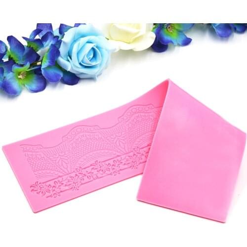 New Fondant Cake Lace Mats Silicone Mold Cake Decorating Tools Birthday Wedding Decoration DIY Chocolate Cake Baking Tools