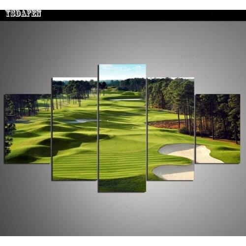 Op de muur HD print olieverf Film modulaire foto Scenery poster kind room decor woondecoratie 5 stks canvas art z306