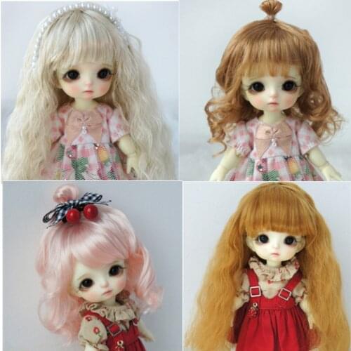 OB11 Doll Imitation Mohair Wig Different Colors Of 1/8 Doll Wig For BJD SD Diy Doll Hair Wig Doll Accessories