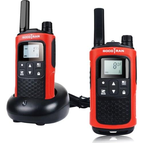 PMR 446 License-free walkie talkies for adults rechargeable Scocotran 2 Way Radio 8 Channels Scan VOX Ham Radio Portable