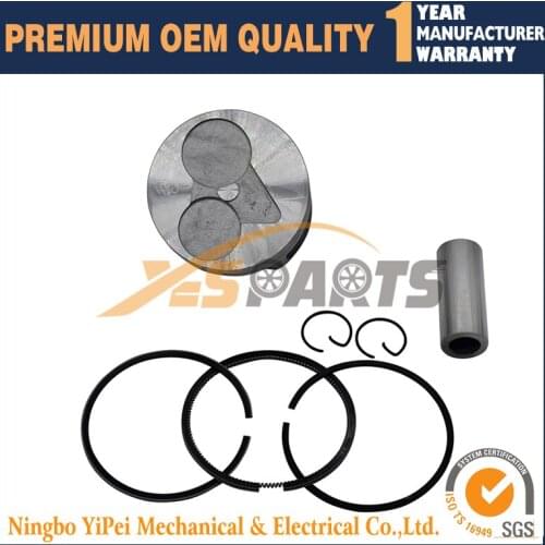 Z482 Engine Piston + Rings Kit Set STD for Kubota