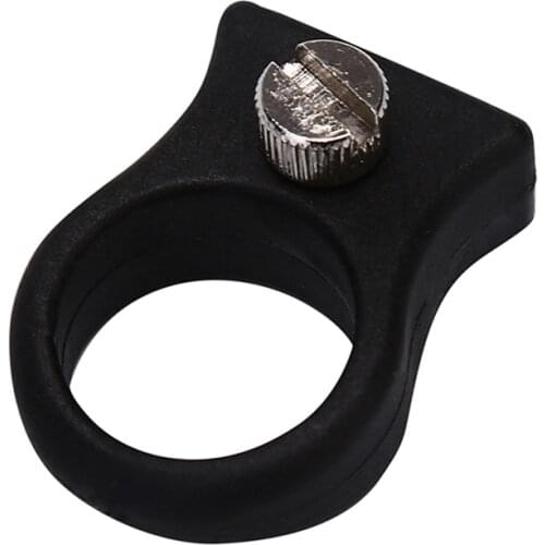 Camping Slingshot Ring Hunting Catapult Stainless Steel Metal Outdoor Shooting Powerful Finger Slingshots