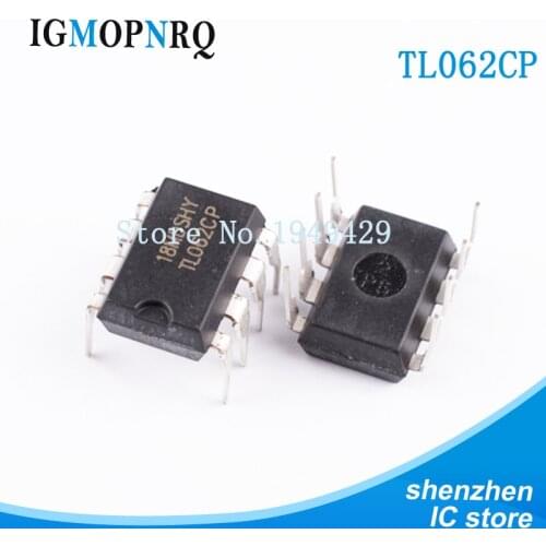 10PCS TL062CN DIP8 TL062 Operational amplifier op amp Dual Low JFET New