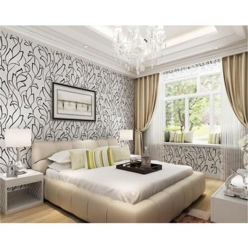 Beibehang 3D High quality modern three-dimensional non-woven 3d wallpaper green living room bedroom background wall paper tapety