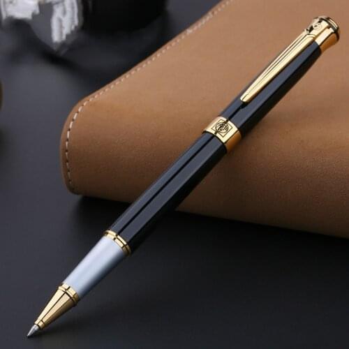 903 Roller Ball Pen Flower King of Sweden with Ink Refill, Multi-Color Optional Office Business School Writing Gift Pen