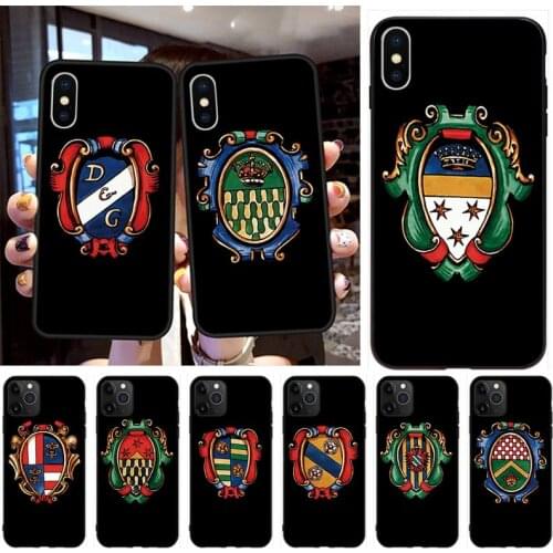 Luxury badge DG Phone Case for iphone 12 pro max 11 pro XS MAX 8 7 6 6S Plus X 5S SE 2020 XR case