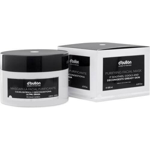 B D. BULLON purifying Facial mask for oily skins soothes and Refresca-200ml