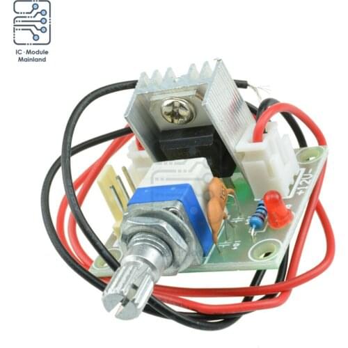 DC 3.25-15V To DC1.25V-13V LM317 DC Linear Converter Down Voltage Regulator Board Speed Control Module