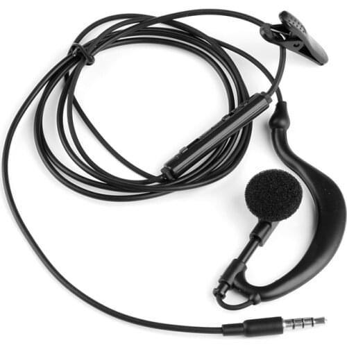 FFYY-3.5mm Single In-Ear Only Mono Earphone Earbud Headphone w/ Mic For Phone for Samsung